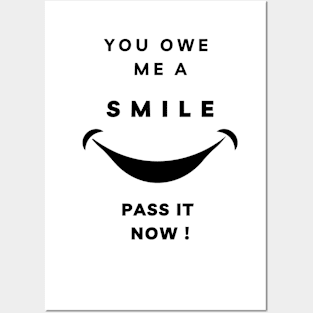 Smile Posters and Art